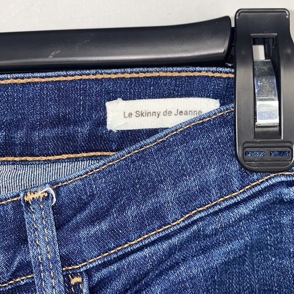 FRAME Le Skinny de Jeanne distressed stretch skinny jeans size 26 - Picture 9 of 11